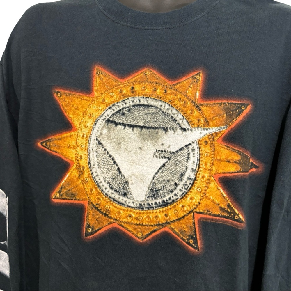Vintage 2000 Y2K FUEL Long Sleeve Band Tee - Picture 3 of 5